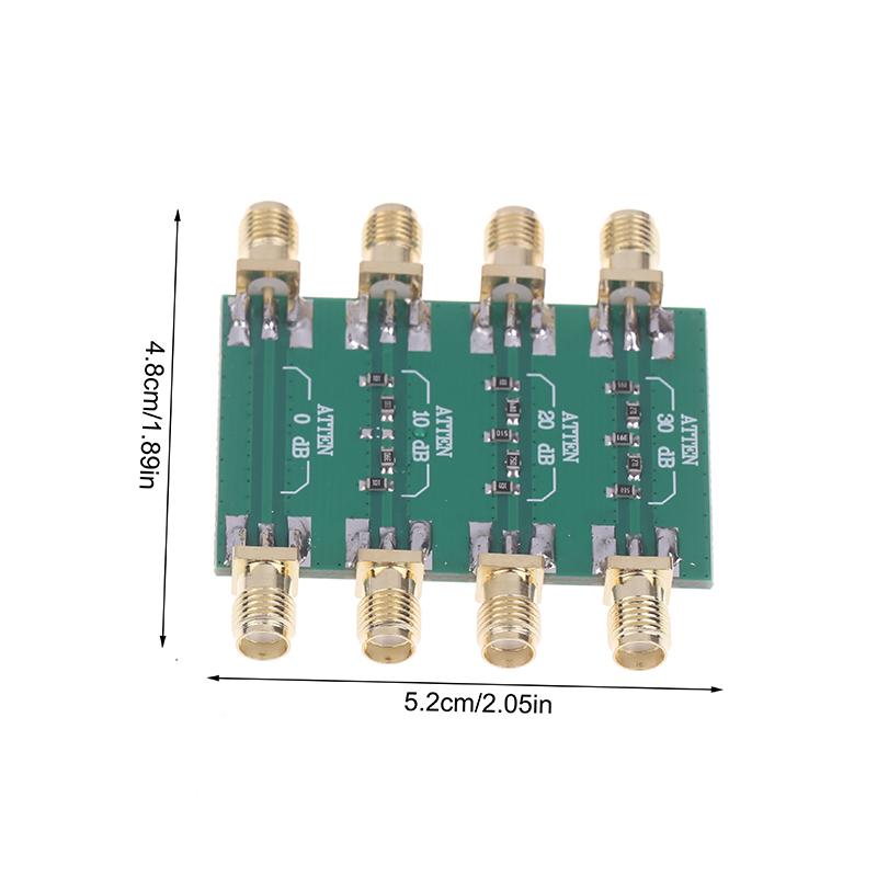 Dc -4.0Ghz Rf Fixed Attenuator Sma Double Female Radio Frequency Fixed Attenuator Module Board Attenuator