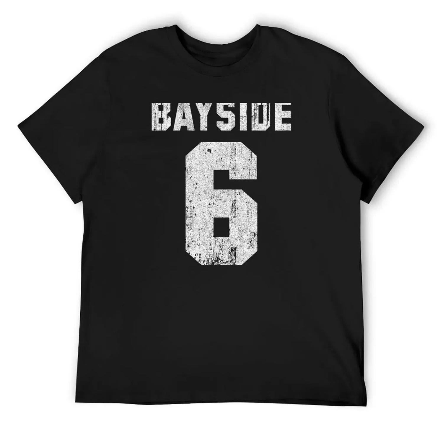 

Bayside High Slater Football Jersey T-Shirt cotton man t-shirts tees shirts graphic tees vintage t shirt men XXXXXL чорний