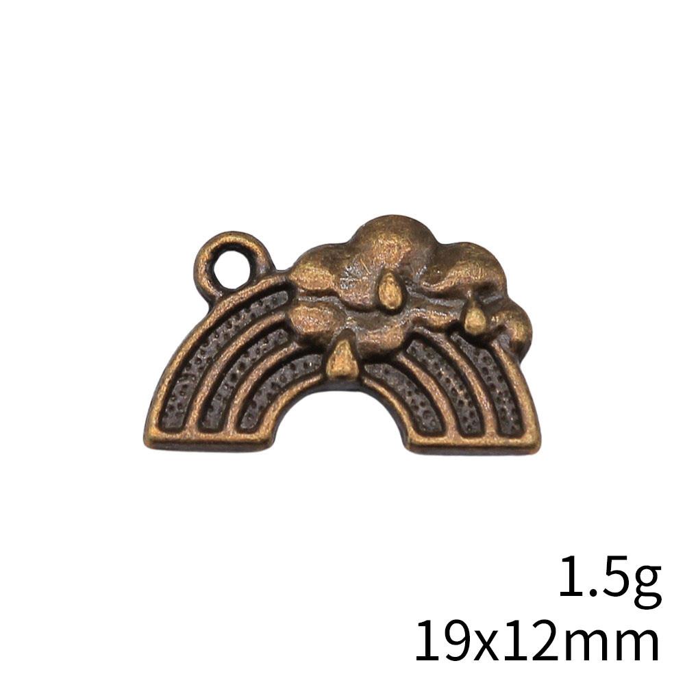 Gifts For Women Charms For Keychains Rainbow Galaxy Robot Charms Pendant Audience Car Pendant