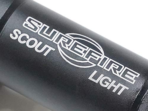High-quality replica M600B tactical light with 450 lumens and a Japanese instruction manual and warranty.