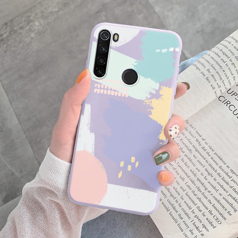 For Redmi Note 8 Pro 8T Back Cover Protective Case Soft Silicone Cute Cartoon Cat Frog Funda Phone Case For Xiaomi Redmi Note 8