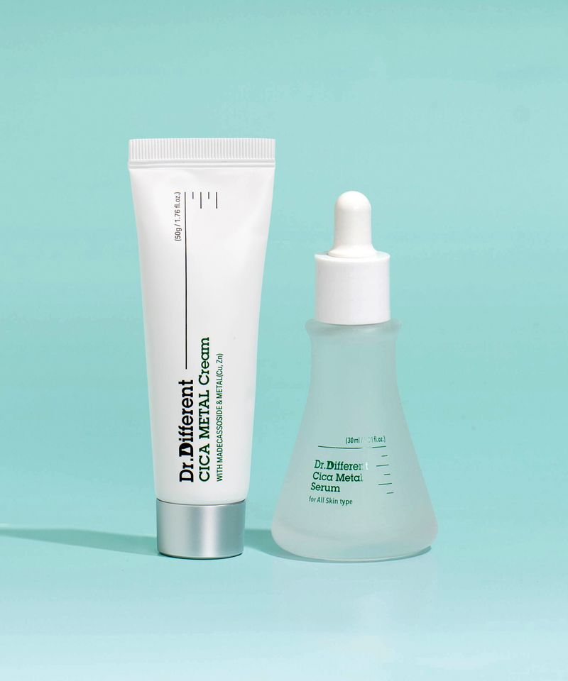 Cica Metal Cream + Serum Set