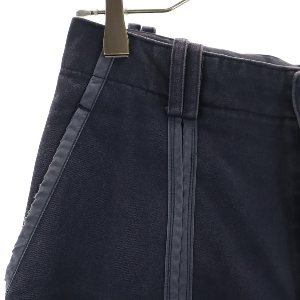 ISSEY MIYAKE MEN 80er Jahre Made in Japan Vintage Pinsel-Etikett Tapered Hose S Marineblau Herren Gebraucht