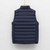 Unisex Stand Collar Down Vest – Casual Autumn/Winter Style