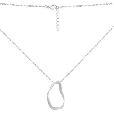 Silver Necklace Without Stones, Item Weight 4.01 Gr (2191919)