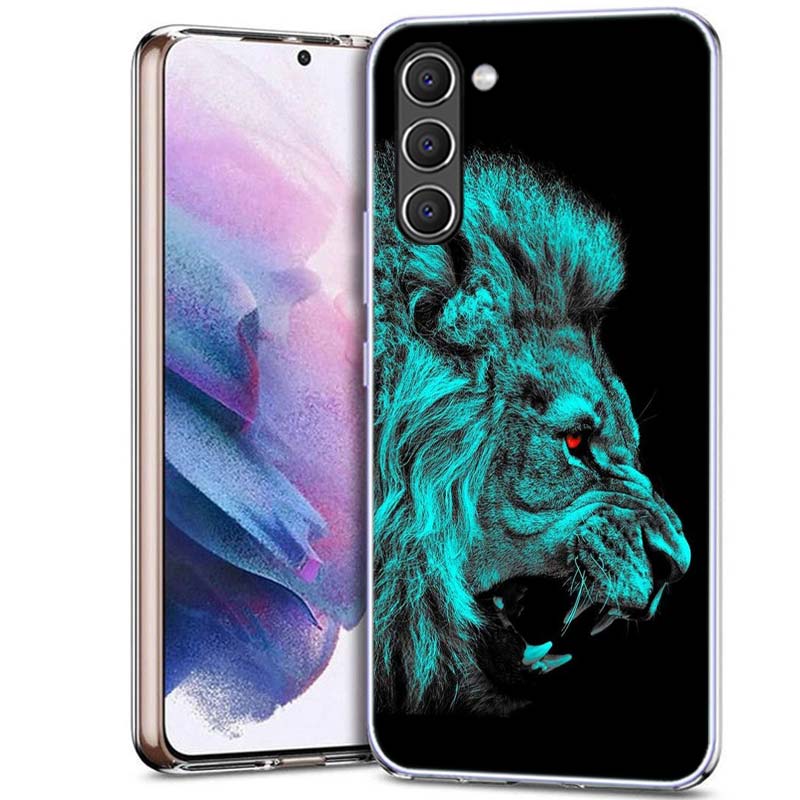 Lion Alpha Male Cub Phone Case for Samsung A16 A17 A26 A36 A37 A56 A57 A12 A22 A32 A52S A07 A06 A02S A72 Galaxy A70 A50S A71 A51