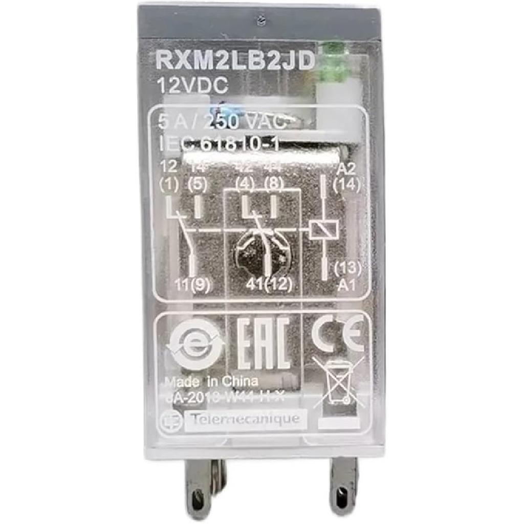 RXM2LB2BD Intermediate Relay DC24V AC Contactor 8-pin 14-pin RXM4LB2P7 230VAC(RXZE1M4C 14foot Base)