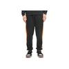 Puma Iconic T7 Relaxed Contrast Drawstring Casual Joggers Men Bottoms Black Orange 530373-51