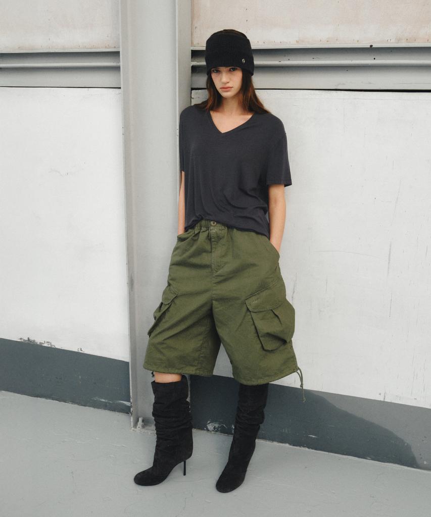 CITTA Pantaloncini Cargo Utility Urbani_Ctb564(cachi)