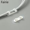 10 Pcs Wire Retainer Non-punch-free Wall Cabling Self-adhesive High Viscosity Storage and Fixing Clip Cable Organizer Fairie