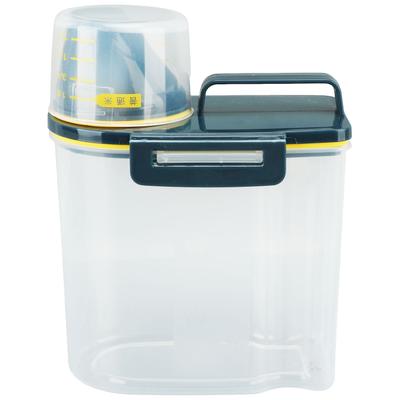 Rice Storage Bin Cereal Containers Dispenser Airtight Pour Spout Food Storage Container With