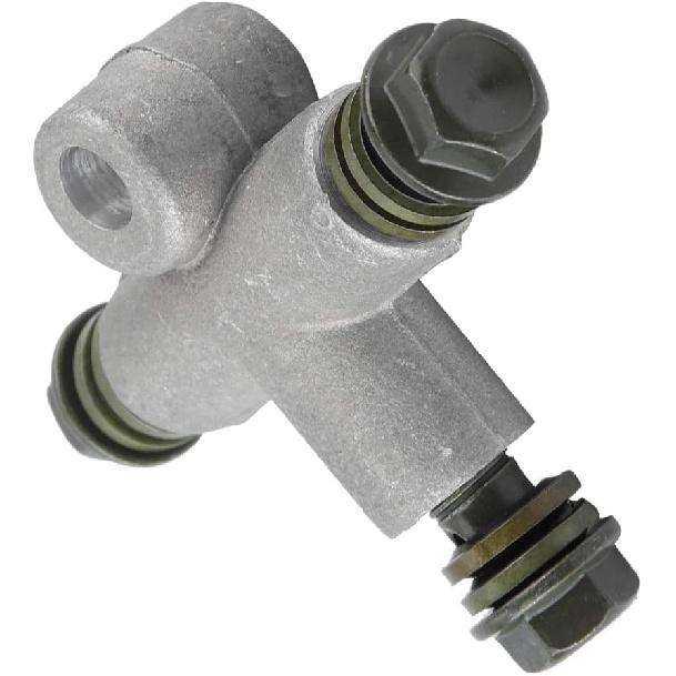 for brake line 10mm banjo splitter YctzeMotorcycle ATV Hydraulic 3 Way Brake Oil Hose Adaptor Oil Fuel Line Fitting Adapter Pipe Coupling Tee 10mm