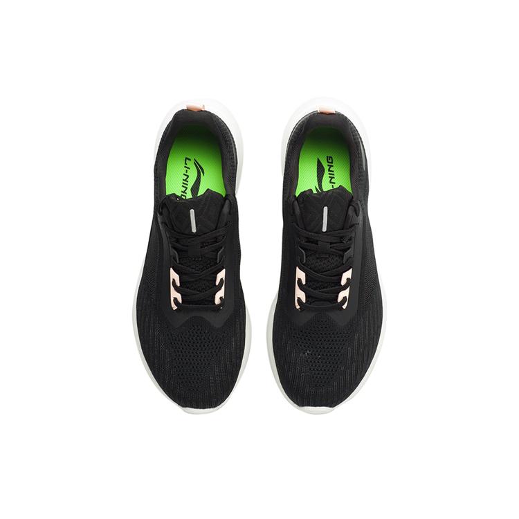 New LINING Element Casual Shoes Women's Low-Top Black ARBQ018-2