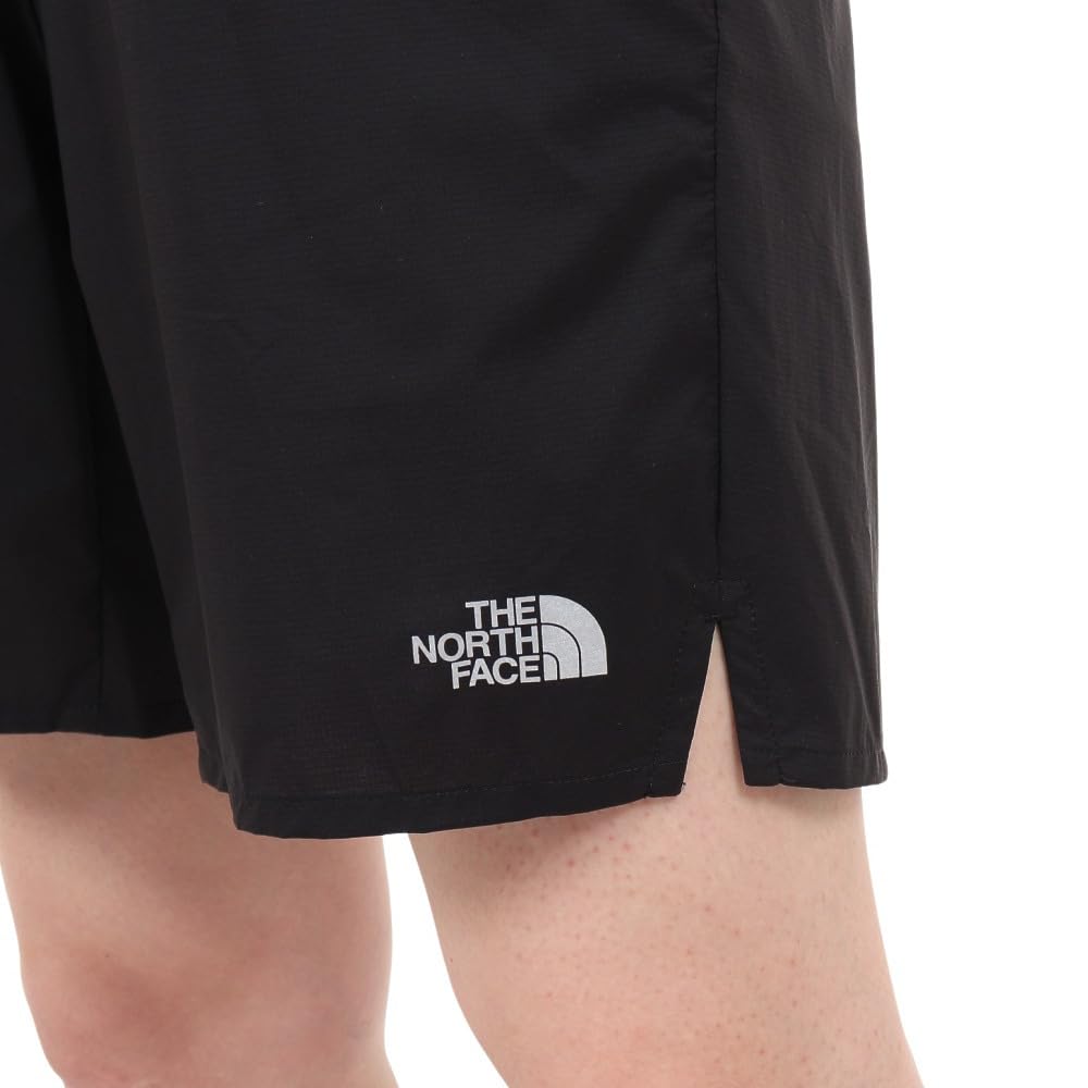 The North Face Swallowtail Vent Running Size M Shorts, Men's, Water-Repellent, Windproof, Shorts, Black,