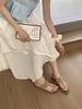 BEI LI XUAN Soft-bottomed Toe Slippers Women's 2025 Summer Wear Sandals Beach Slippers
