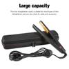 1Pcs Black Pink Hair Straightener Case  For Hair Flat Iron Straightener Curler