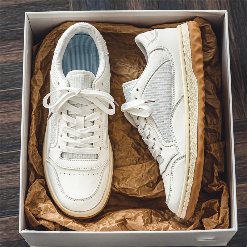 2024 Новая Мужская Повседневная Обувь Модные Кроссовки Плоская Толстая Подошва Мужская — фото 8