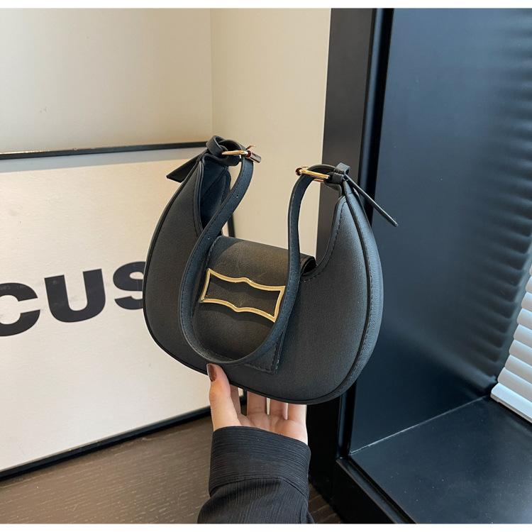 New Moon Bag Women'S Bag Versatile Shoulder Bag Foreign Style Handbag Fashion Single Room Bag