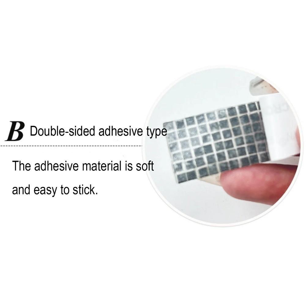 Resin Crystal Rhinestones Tape Trim Square-Shaped Decorations Trim Glass Rhinestone Sticker Rhinestone Appliques