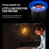 Luci da campeggio ricaricabili a LED da 2000 mAh, lampadine di emergenza portatili, batteria USB, torcia elettrica luminosa, lanterna da esterno con gancio