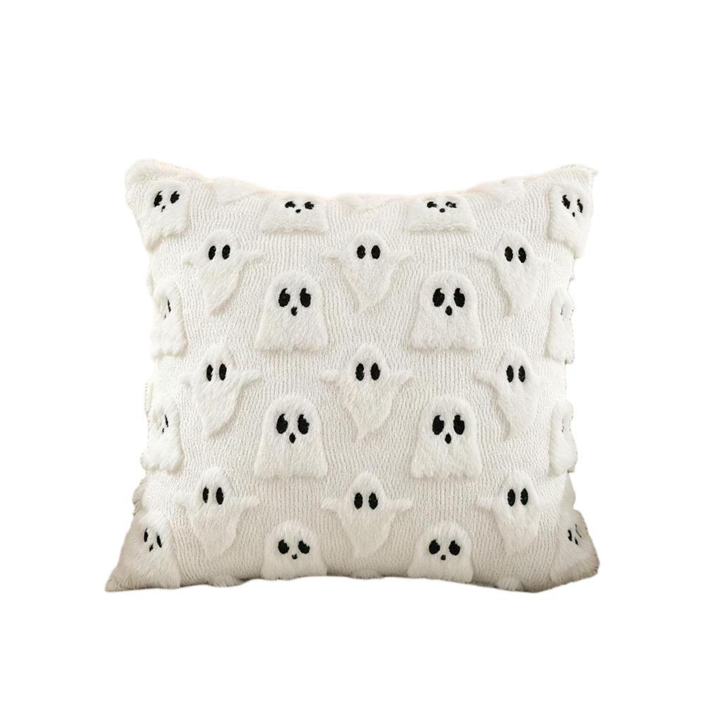 Halloween Cover 1818 Inches Cute and Pattern Square Decorative Pillowcase for Home Sofa Bedroom