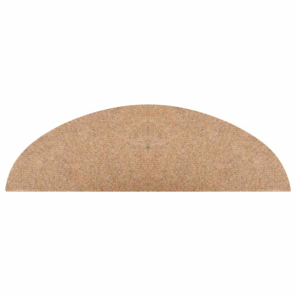 Vidaxl Samoprzylepne Nakładki Na Schody, 10 Szt., Beżowe, 56X17X3 Cm