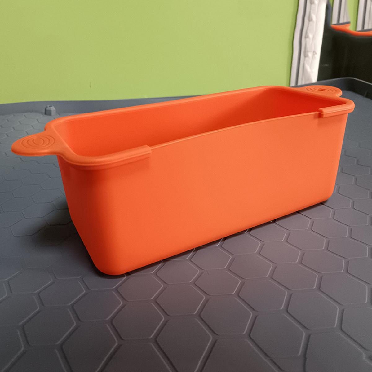 

1PC-Силиконовый масляный контейнер для складной силиконовой прокладки с жировым покрытием Blackstone оранжевый