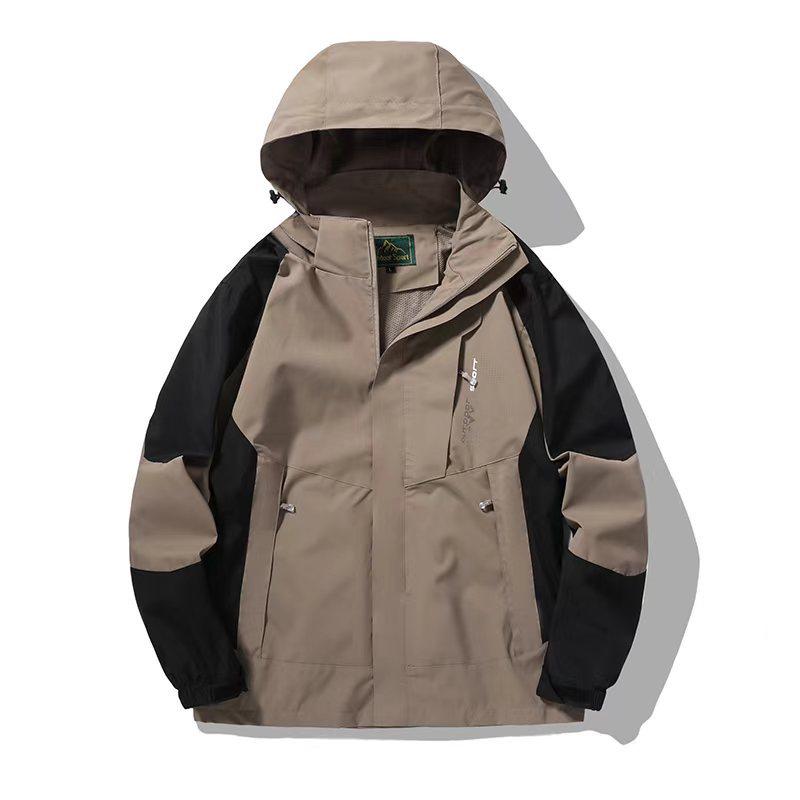 Unisex Waterproof Windproof Rain Jacket for Spring/Autumn - Lightweight Outdoor Travel & Mountaineering Coat