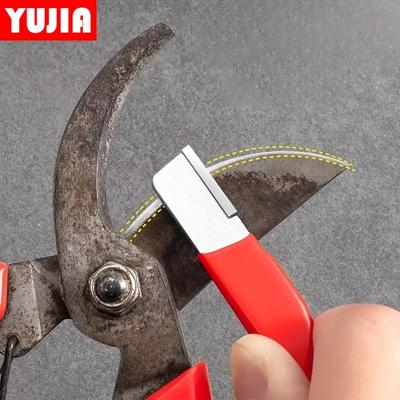 Afilador profesional para cuchillos de cocina: afilador de cerámica de tungsteno y diamante para todas las hojas, incluidas las tijeras de jardinería
