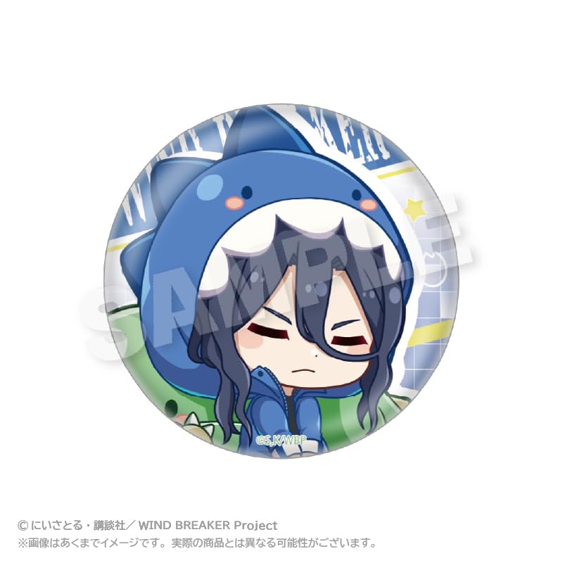 WIND BREAKER Trading Can Badge Gyaokore Box Ver. 8-piece