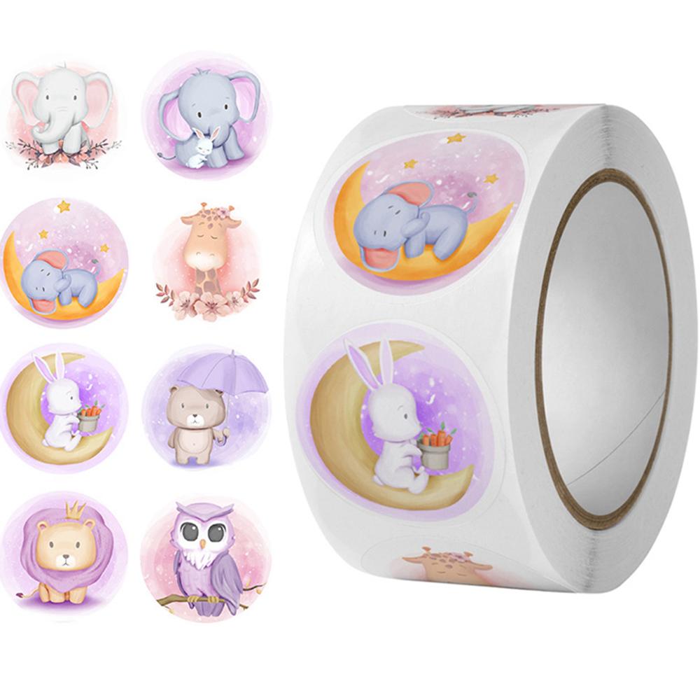 High-Standard 500Pcs/Roll High-Standard Reward Premium-Quality Stickers Top-Grade For Youngsters Top-Grade Children Superior-Grade Kindergarten