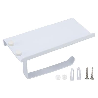 Toilettenpapierhalter Ablage für Handy Edelstahl Rostfrei Rutschfest Handtuchhalter für Badezimmer