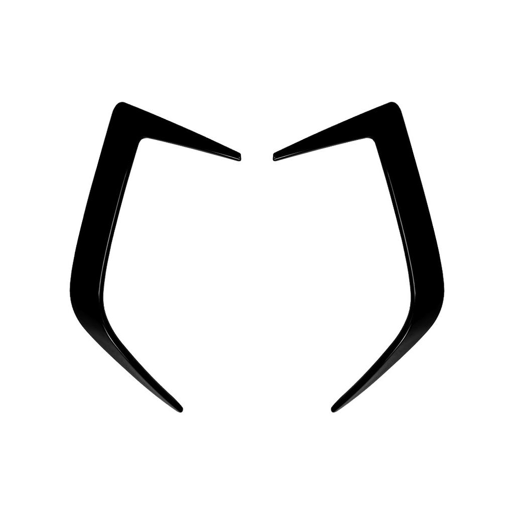 Für BMW 2er G42 M Sport + Auto Heckstoßstange Zierleiste Lippe Spoiler Aufkleber Kotflügel Canards Lufteinlassabdeckung Zierleisten Zubehör