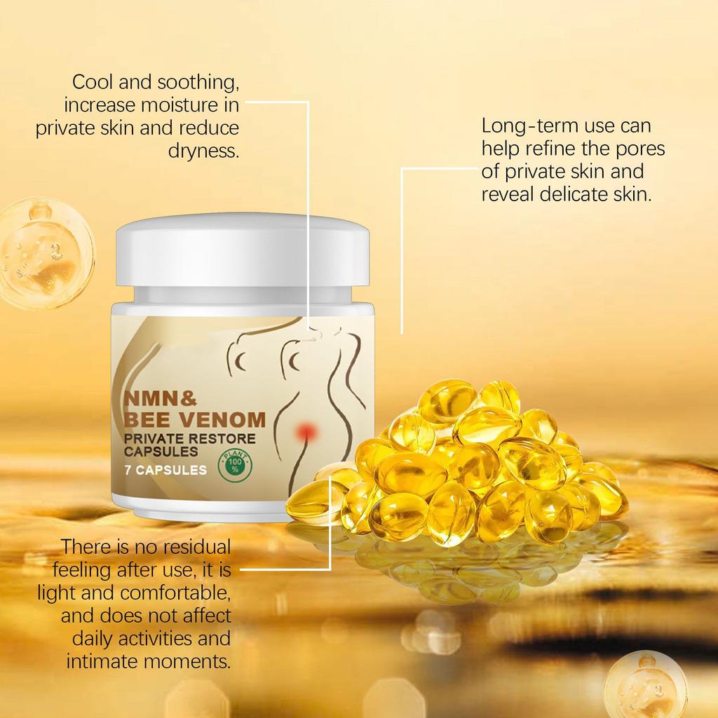 Women's Body Care Capsules Body Cleansing Odor Moisturizing Body Care Capsules 1ml