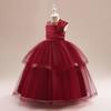 Mädchen Partykleid Kinder Festliches Kleid Tüll Prinzessin Geburtstag Hochzeit Veranstaltungen
