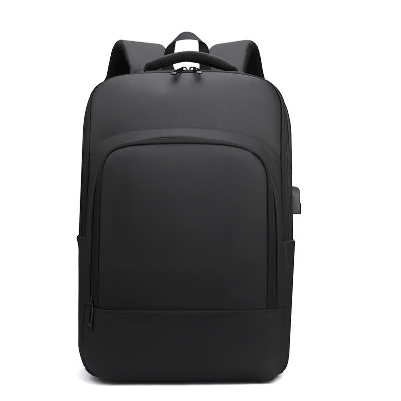 

Korean Style Fashionable Simple and Versatile Casual Commuting Business Backpack Travel Large Capacity Computer Bag чёрный
