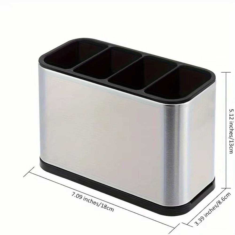 Large Capacity Kitchen Utensil Holder Multifunctional Spoon Fork Chopstick Holder