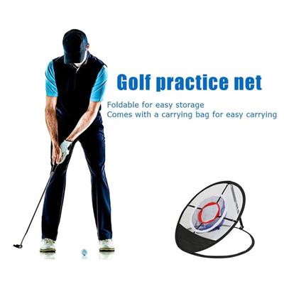 Przenośna siatka do ćwiczeń cięcia kijów golfowych, dostępna do użytku wewnątrz i na zewnątrz