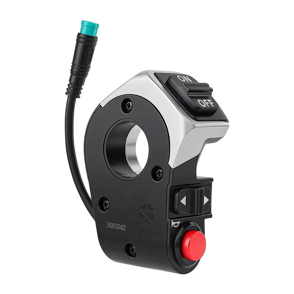 5Pin Handlebar Switch for Kugoo M4 Pro Electric Scooter 3 in 1 ON OFF Turn Signal Horn Button Replacement Parts Accessories