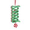Christmas Lollipop Ornament Colorful Polymer Clay Peppermint Candy Cane Hanging Decoration Xmas Tree Holiday Party Home Decor Festival Gift