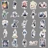 50 Game Blue Archive Stickers: Waterproof Cartoon Characters for Phone Cases
