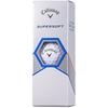 Bolas de Golfe Callaway Supersoft 23 Pacote com 12 Estrutura de 2 Peças Branco