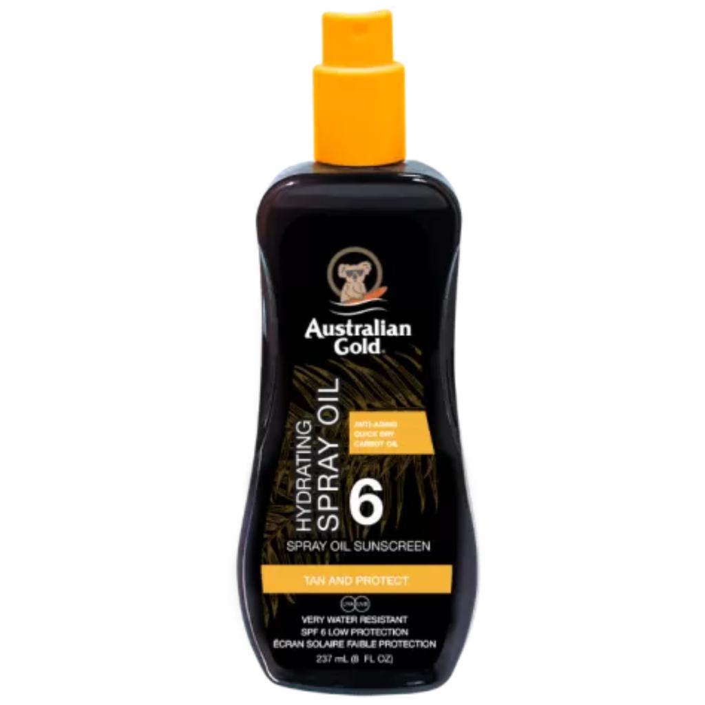 Australian Gold SPF6 Spray Oil + Moisture Lock 473ml