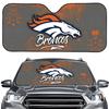 Denver Broncos Custom Sunshade with Suction Cups - Team Pattern Design