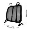Zaino Ventilato Vuoto Spaziatore Ergonomico Flusso d'Aria Telaio Zaino Escursionismo
