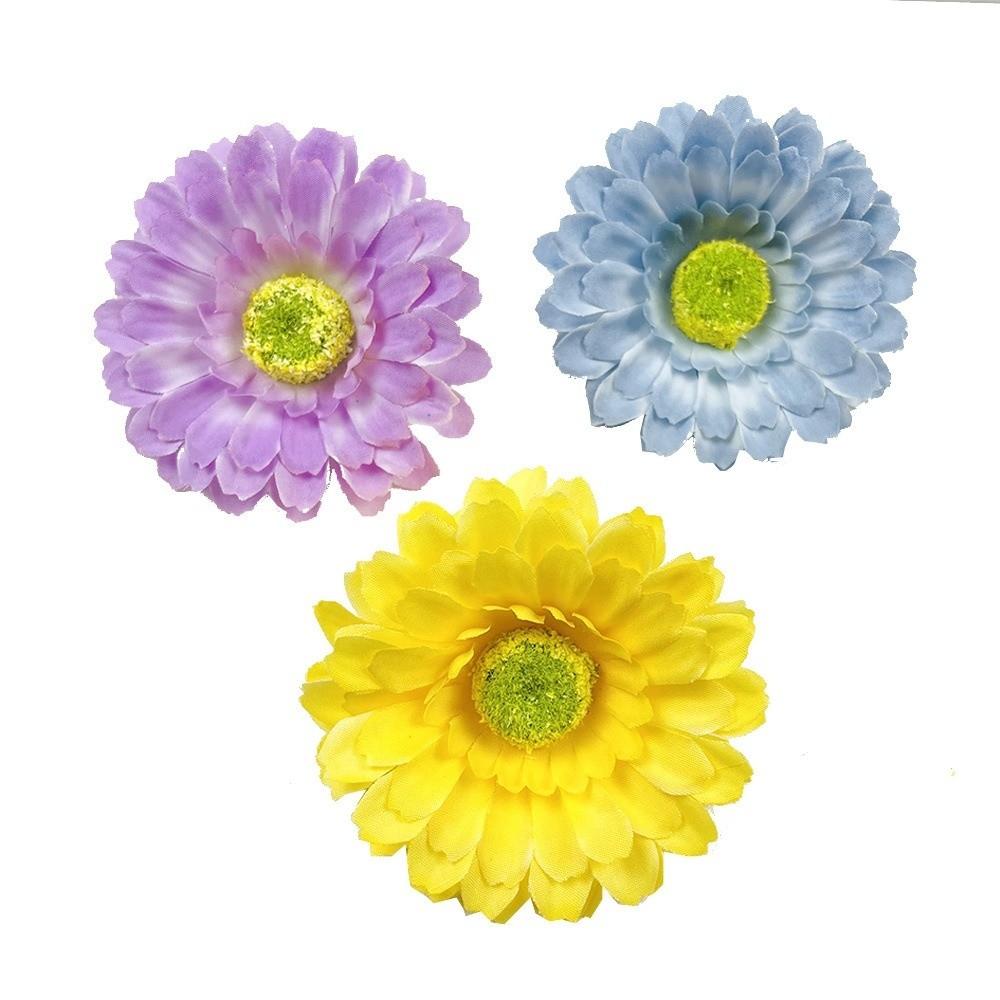 7pcs Silk Artificial Sunflowers 10cm Simulated Flower New 3D Sunflower Flower  Wedding Home Decor