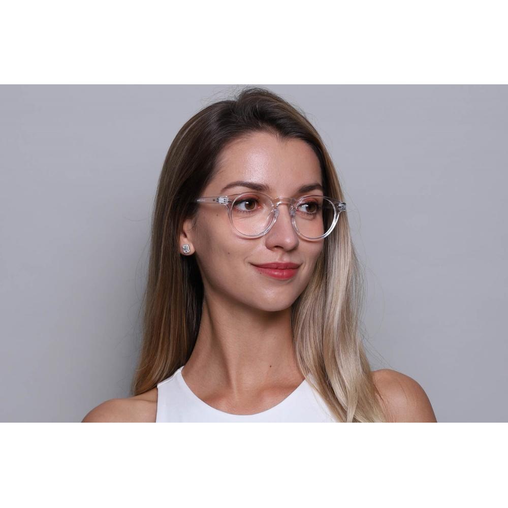 Full Rim Round Clear Smartbuy Collection Harp 3358 C2 Fashion Unisex Eyeglasses