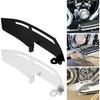 Chrome Driver Floorboard Heel Guard for Harley Touring 1986-2025 | Fits Electra glide/Road glide/Road king/Street glide 1986-2025, FLD '12-2016,