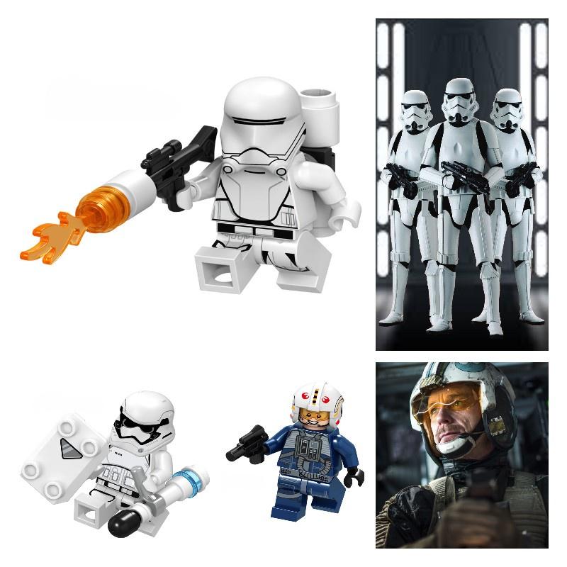 Saco de 10g de Blocos de Construção Miniatura Compatíveis Lego Star Wars C041-048