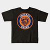 Boys Girls Soft Cotton Graphic Tees Chicago Bears Breathable Daily School Wear Kids T-Shirts